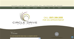 Desktop Screenshot of circledrivedental.com